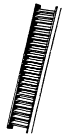 Long Wooden Stairs