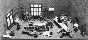 Master Touch Interior Detail Sets (Unpainted Metal Castings) -- General Store Interior & Exterior