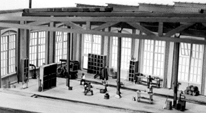 Master Touch Interior Detail Sets (Unpainted Metal Castings) -- Roundhouse Interior