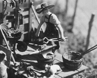Blacksmith's Tools & Equipment -- Unpainted Metal Castings
