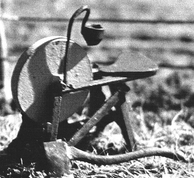 Farm Type Foot Treadle Grinding Wheel