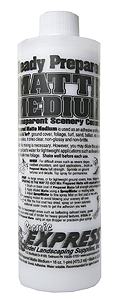 Prepared Matte Medium -- 16oz  470mL Bottle