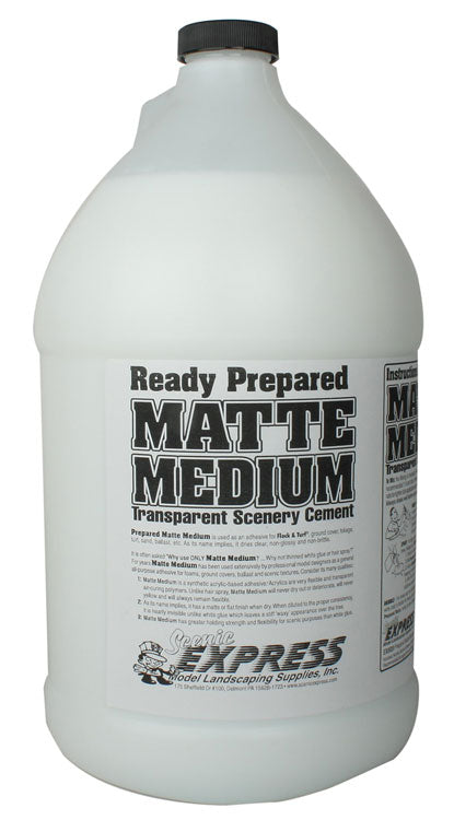 Prepared Matte Medium -- 1 Gallon  3.8L-2