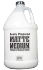 Prepared Matte Medium -- 1 Gallon  3.8L-1
