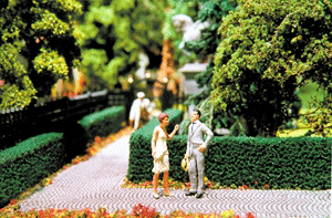 Ornamental Hedges & Shrubbery -- Boxwood Hedges (green) 24 x 3/4 x 1/2"