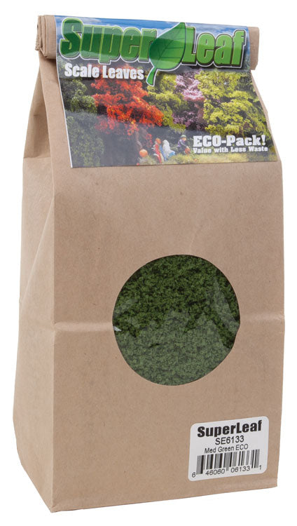 SuperLeaf Scale Model Leaf Flake - ECO-Pak - 24oz  680g -- Medium Green