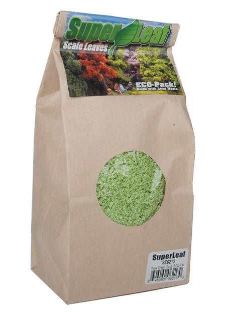 SuperLeaf Scale Model Leaf Flake 24oz ECO-Pak -- Pale Green