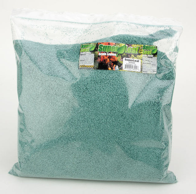 SuperLeaf Scale Model Leaf Flake - SuperPak - 1 Gallon  3.8L -- Eucalyptus