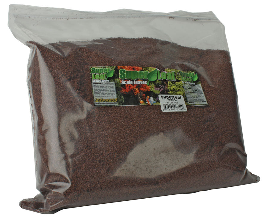 SuperLeaf Scale Model Leaf Flake 1-gal SuperPak -- Fall