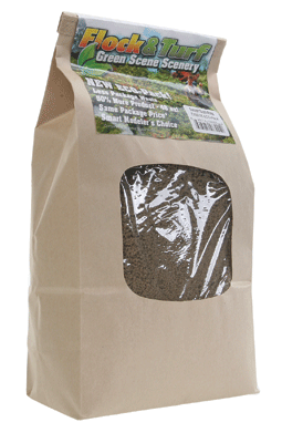Flock & Turf Ground Cover ECO Pack Bag - 48oz  1.4L -- Fine - Desert Dust
