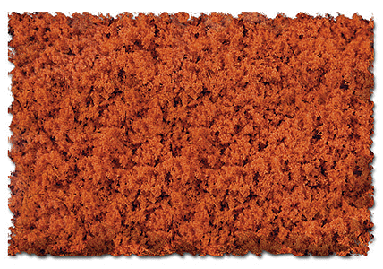 Flock & Turf - Scenic Foams & Ground Textures - Autumn Tones - 64 Ounces -- Burnt Orange - Coarse