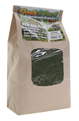 Flock & Turf Ground Cover ECO Pack Bag -- Farm Pasture Blend 48oz  1.4l