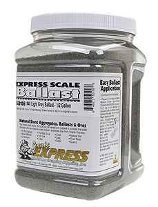 Natural Stone Ballast #40 -- Light Gray - 1/2 Gallon  1.9L