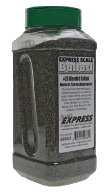 Natural Stone Ballast #20 -- Blended - 1 Quart  .95L