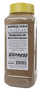 Natural Soil & Dirt - 1 Quart  946mL -- Fine