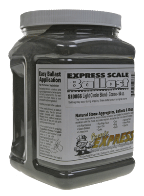 Natural Cinder (May Contain Magnetic Particles - Not Suitable for Ballast) -- Light Coarse (1/2 Gallon)