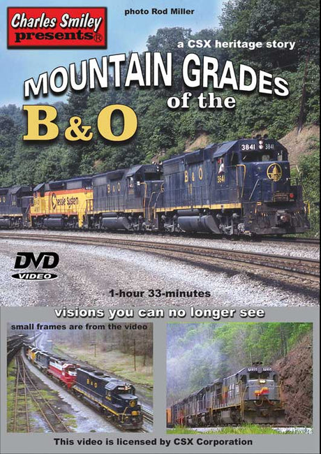 Mountain Grades of the B&O -- 1 Hour, 33 Minutes