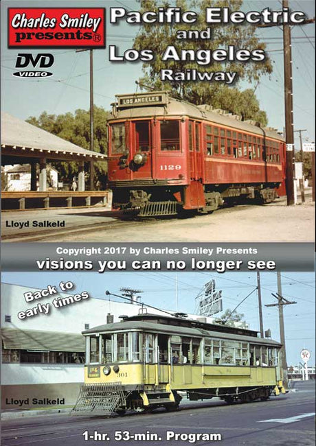Pacific Electric and Los Angeles Railway (1940-1963) -- DVD (1 Hour, 53 Minutes)