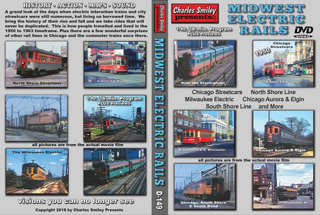 Midwest Electric Rails - DVD -- 1 Hour, 38 Minutes