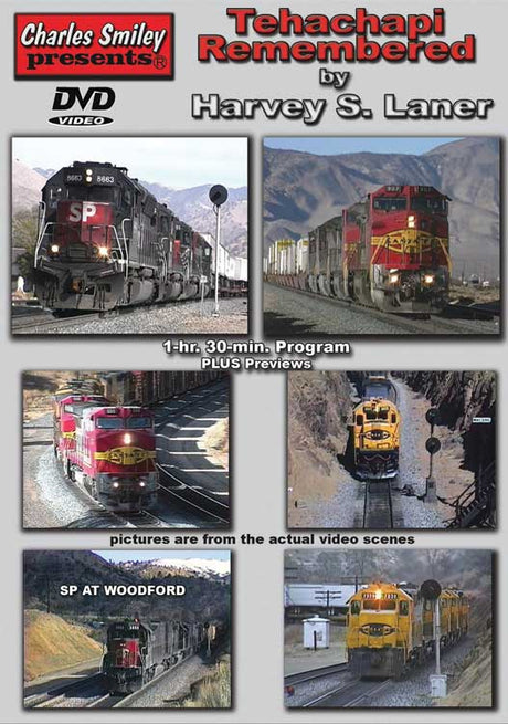 Tehachapi Remembered DVD -- Thru the Lens of Harvey Laner, 1 Hour, 30 Minutes
