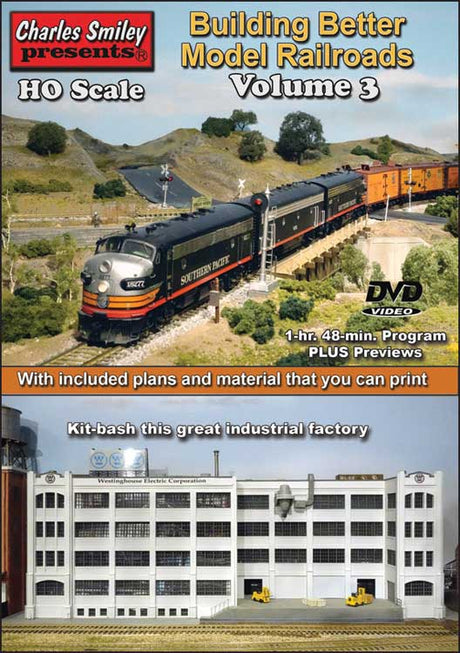 Building Better Model Railroads - DVD -- Volume 3 (1 Hour, 42 Minutes)