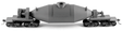 Basic 200-Ton 4-Truck Hot Metal Bottle Car - Kit -- Undecorated (Cone Ends)-1
