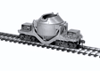 Pollack 75-Ton Hot Metal Car - Kit -- Undecorated-1