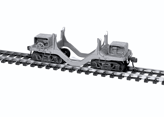 Spacer Car - Kit -- Includes Trucks & Couplers Undecorated-1