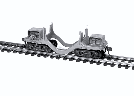 Spacer Car - Kit -- Includes Trucks & Couplers Undecorated-1