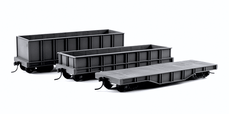 3-in-1 Mill Gondola 3-Pack - Kit -- Undecorated-1