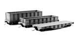 3-in-1 Mill Gondola 3-Pack - Kit -- Undecorated-2