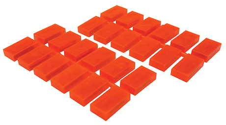 Ingot Loads pkg(24) Fits Rix #628-601 or 602 (Each Sold Separately) -- Red Hot