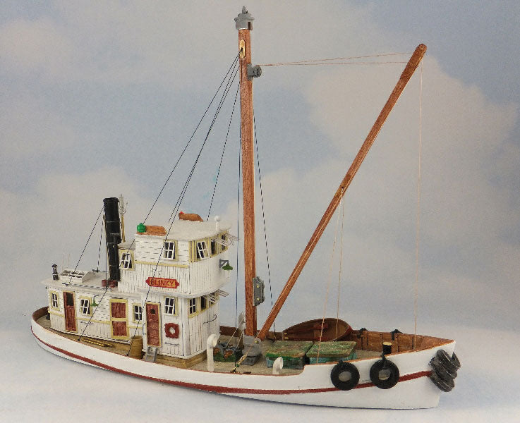 65' Workboat/Lighter - Laser-Cut Wood Kit