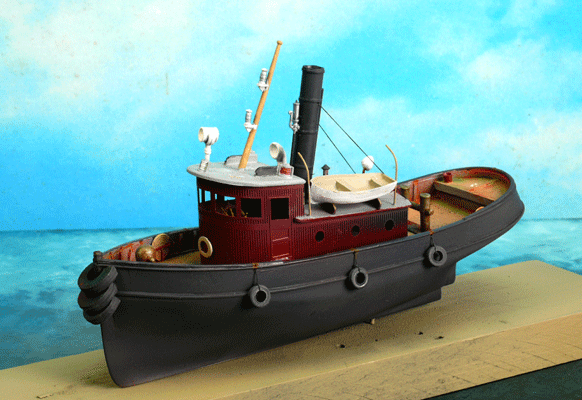 53' Harbor Steam Full Hull Tugboat - Kit
