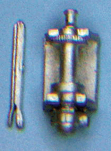 Boat Parts (Unpainted White Metal Castings) -- Single Drum Winch