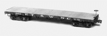 32' Flatcar - HOn3 -- East Tennessee and Western North Carolina