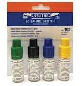 Seuthe 60th Anniversary Smoke Fluid Collection 4-Pack -- 1 of Each Scent: Spruce, Locomotive Steam, Lavender, Neutral Smoke