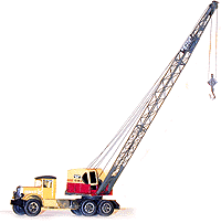 Construction Equipment - Truck Crane -- Bucyrus Erie, 15-B w/75' Boom