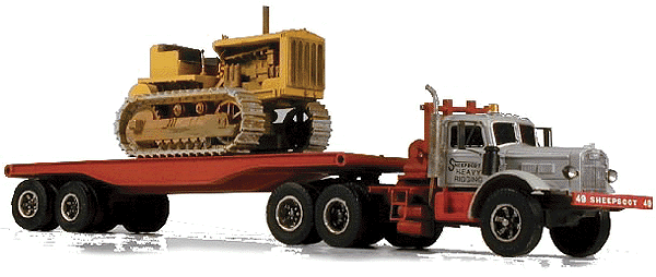 35' Oil Field Flatbed Trailer Kit (Urethane Casting)