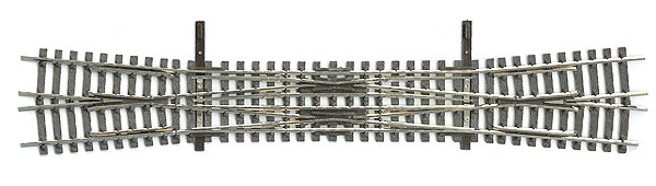 Code 100 Nickel Silver #6 Turnout -- Double Slip Switch