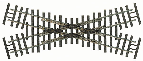 Code 70 Nickel Silver Crossing -- 30-Degree