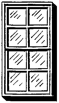 Double-Hung Windows -- 24 x 48"