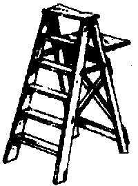 Miniature Tools -- Step Ladder
