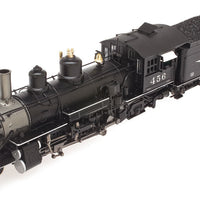 Blackstone Models(TM) Steam K-27 Switcher Version, Inside Valve Sound & DCC -- Denver & Rio Grande Western #456 (Flying Grande Logo)