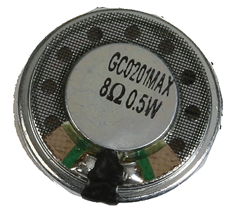 8-Ohm Speaker -- 3/4" Diameter