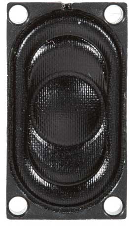 8-Ohm Speaker -- Oval - 0.56 x 1.00"  1.4 x 2.5cm