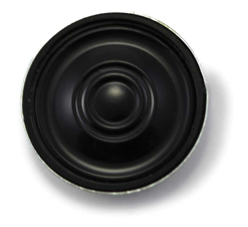 2-Watt 8-Ohm Round Speaker -- 1-1/8"  28mm Diameter x 11/64  4.5mm Deep