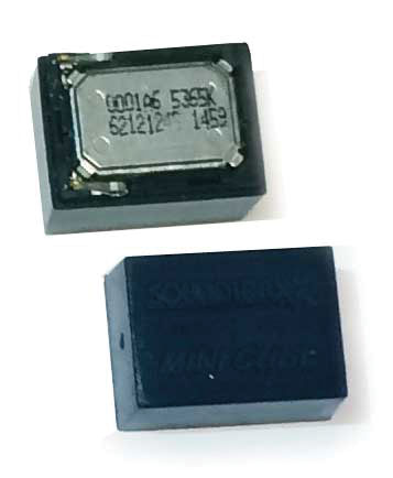 Mini Cube Speaker -- 5/8 x 1/2 x 7/16"  16 x 12 x 11.25mm