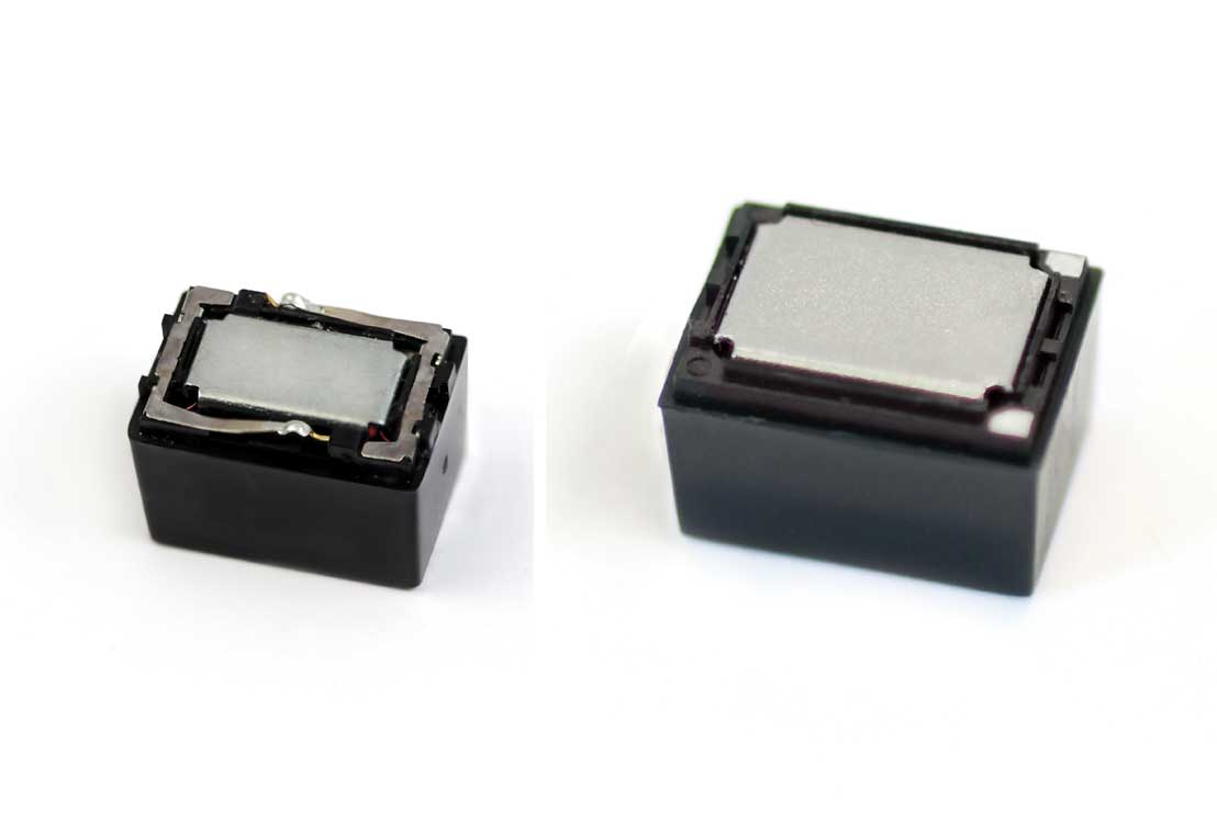 Mini Cube Speaker -- 1/2 x 3/8 x 23/64"  13 x 9 x 9.4mm