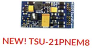TSU-Big Steam Tsunami2 Sound and DCC Decoder -- Big Steam, TSU-21PNEM8 Format Wired